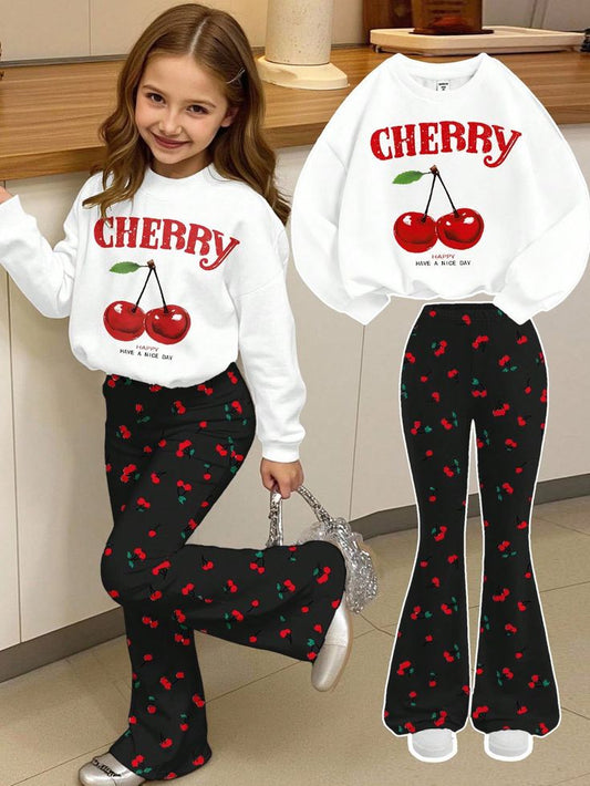Full sweatshirt with Stitch® print and CHERRY Red