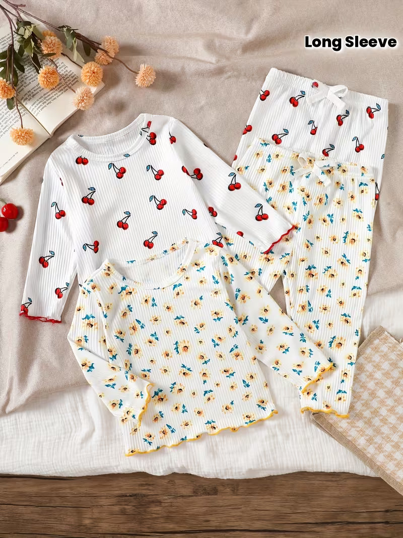 White Mini Cute Cord Set ( combo pack of 2 )