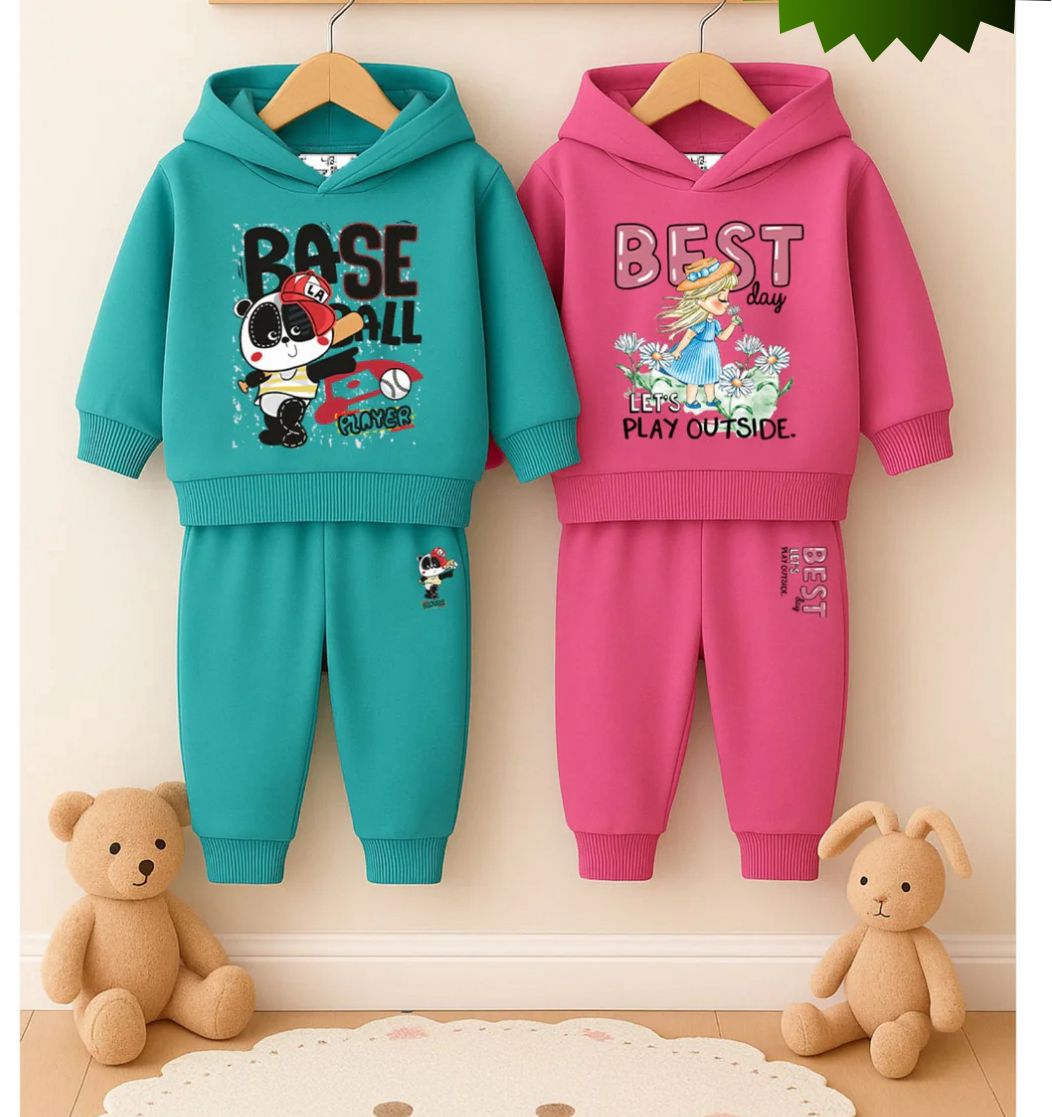 B - 218 HOODIE PINK SKY COMBO