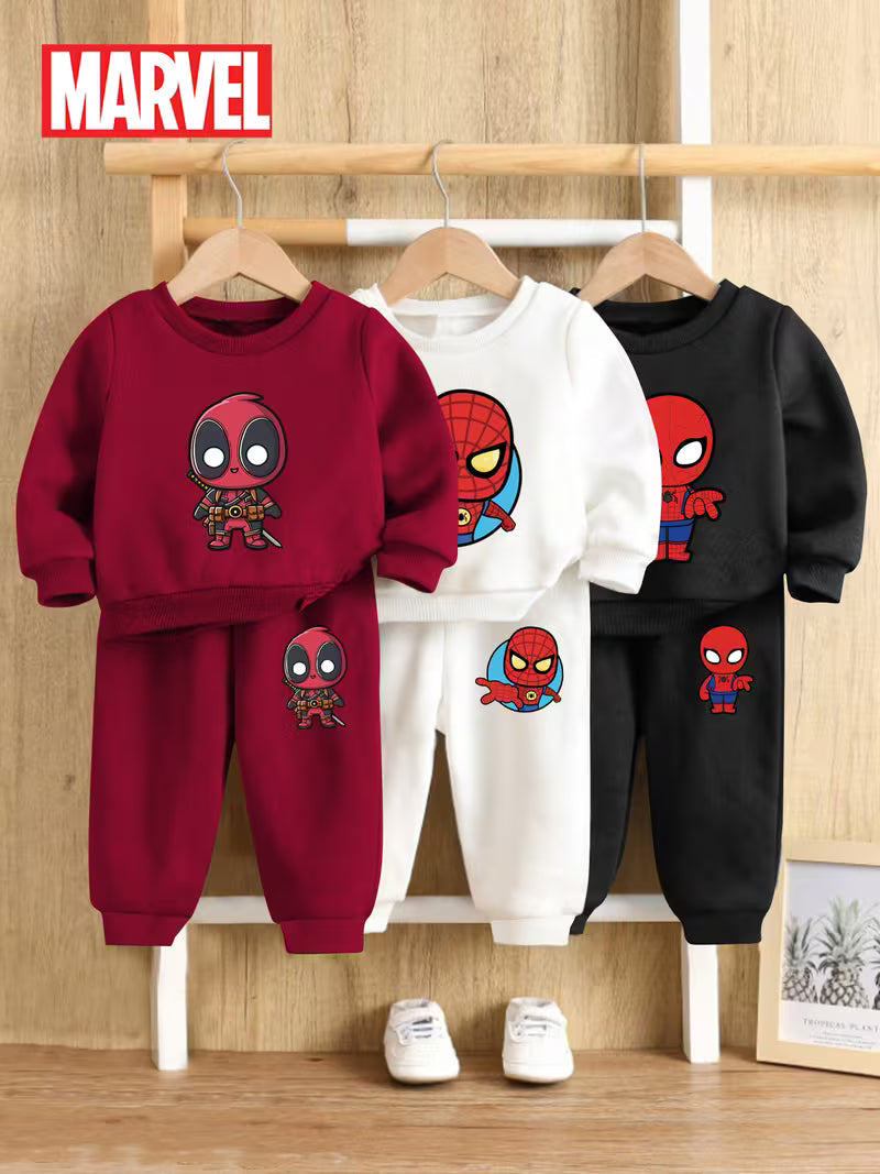 New Mini Comic Hero Full Sleeve Sweatshirt & Jogger  . ( COMBO PACK OF 3 )