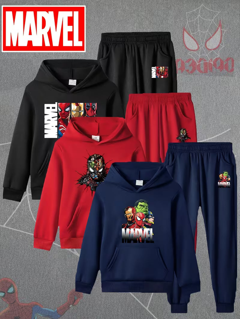 super hero Kids Hoodie & Joggers  . ( COMBO PACK OF 3)
